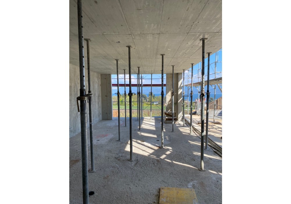 Chantier - Dalle sur rez