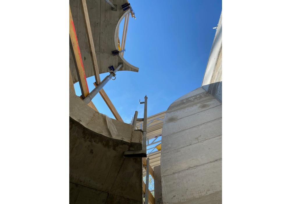 Chantier - Cage d'escalier