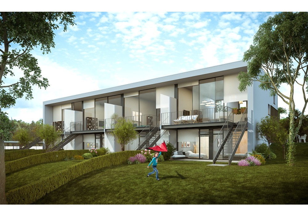 Rendu 3D - Façade Sud-Est